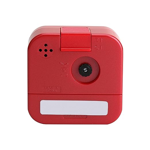 Casio Analog Table Clock (TQ-141-4DF, Red, White, 6.7 x 6.4 x 3.4 cm)(OPEN BOX) Casio Analog Table Clock (TQ-141-4DF, Red, White, 6.7 x 6.4 x 3.4 cm)(OPEN BOX)